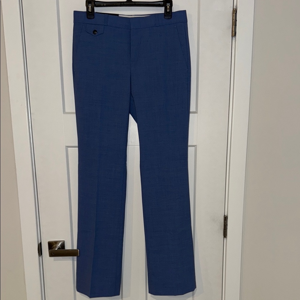 Banana Republic Elegant Blue Buttoned Trousers